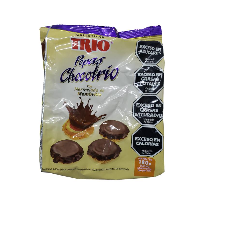 GALLETITAS TRIO 180G PEPAS CHOCOTRIO